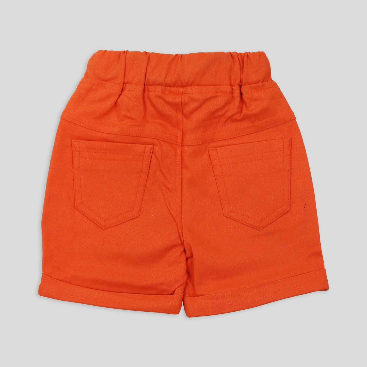 Roar into Fun: Tiger-Printed T-Shirt + Shorts Set for Boys!