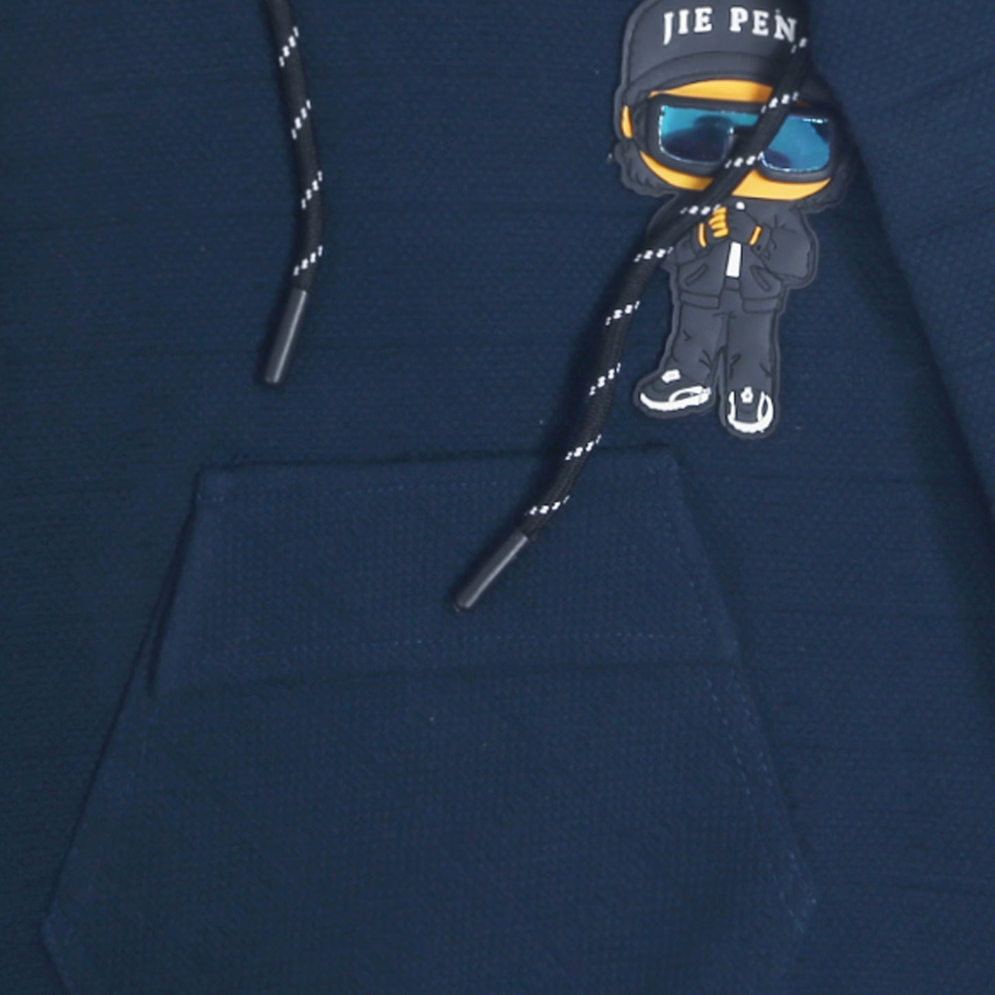 Cool Hoodie Tee with Patch & Joggers: Boys’ Party Vibes