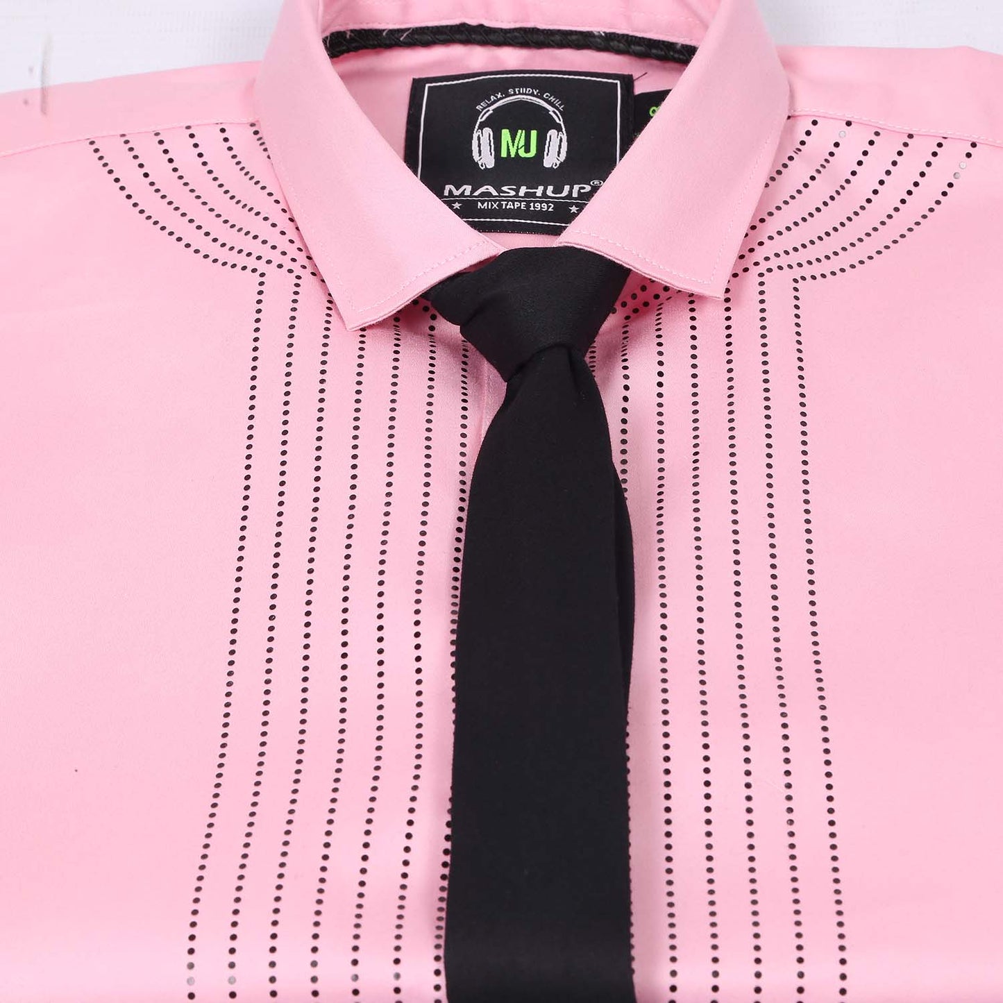 Sparkle & Shine: Sequins Shirt with Tie for Trendy Boys!