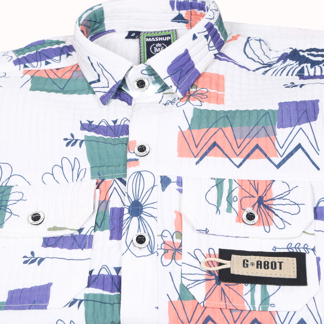 Bold and Bright: Printed Shirt for Everyday Cool Style!