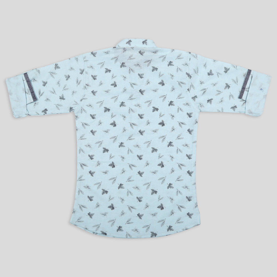 Printed Cotton Kurta For Young Boys.