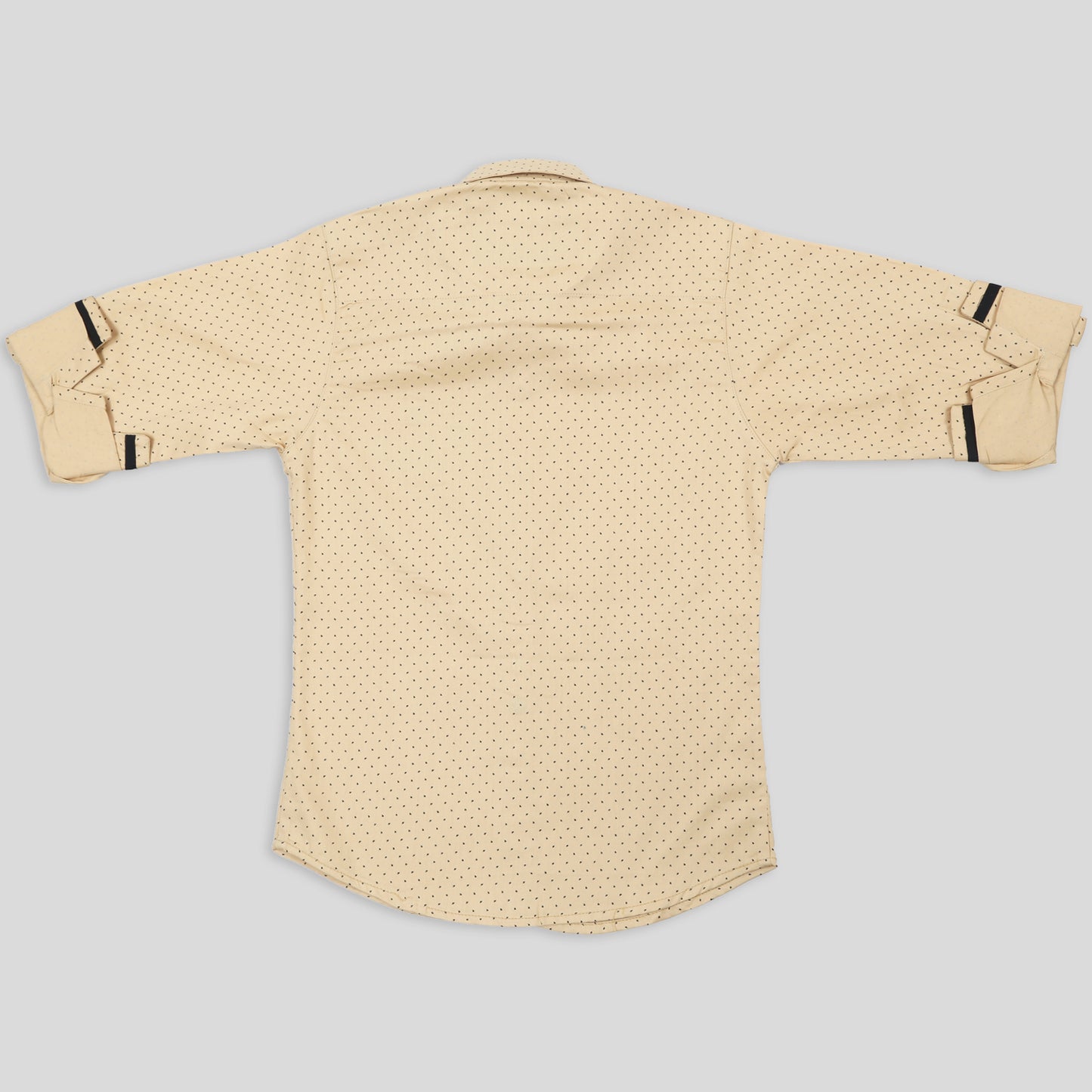 Suprimo Dobby Lycra Printed Shirt for Young Boys