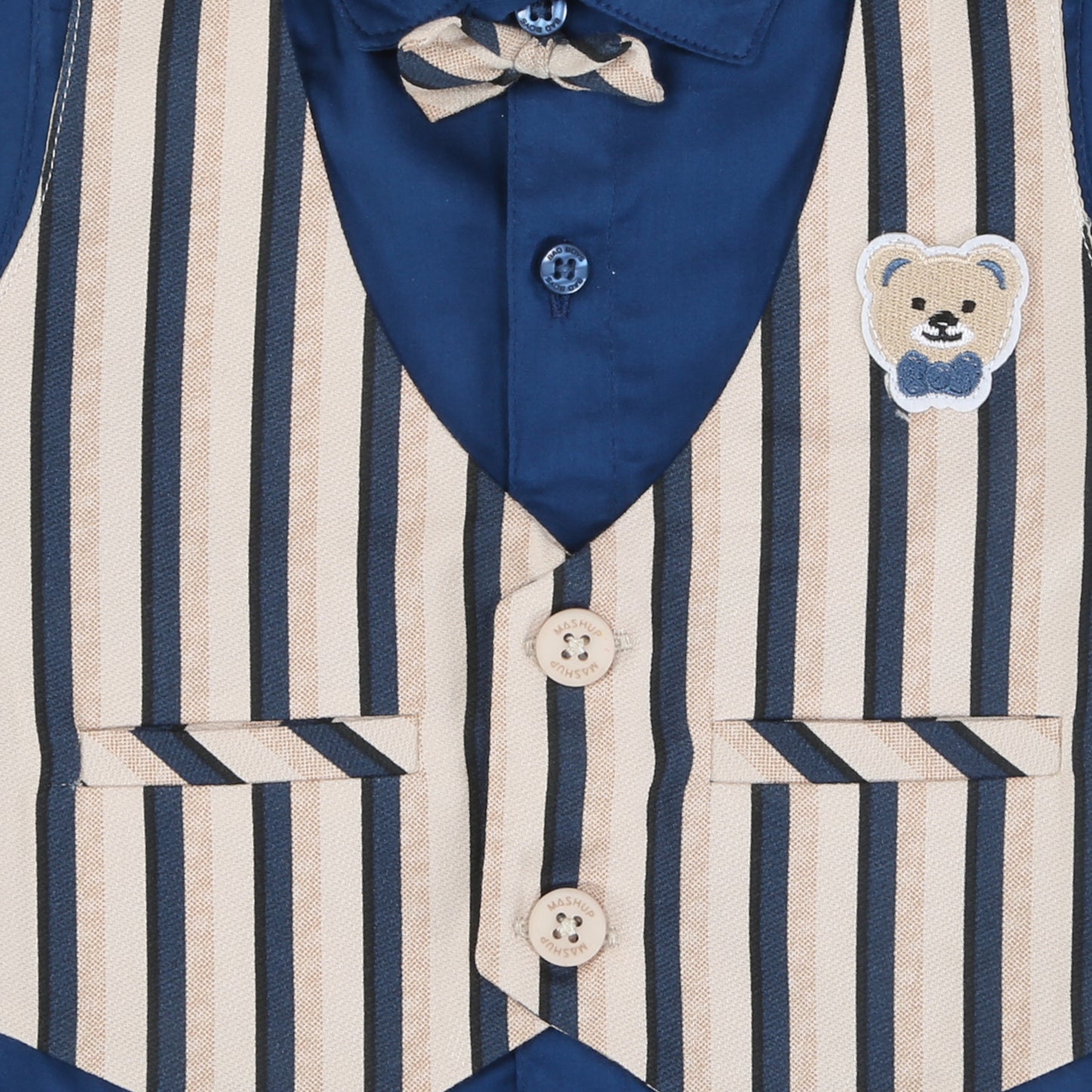 Dapper Stripes for Dashing Days – Stylish Mini Outfit Magic!