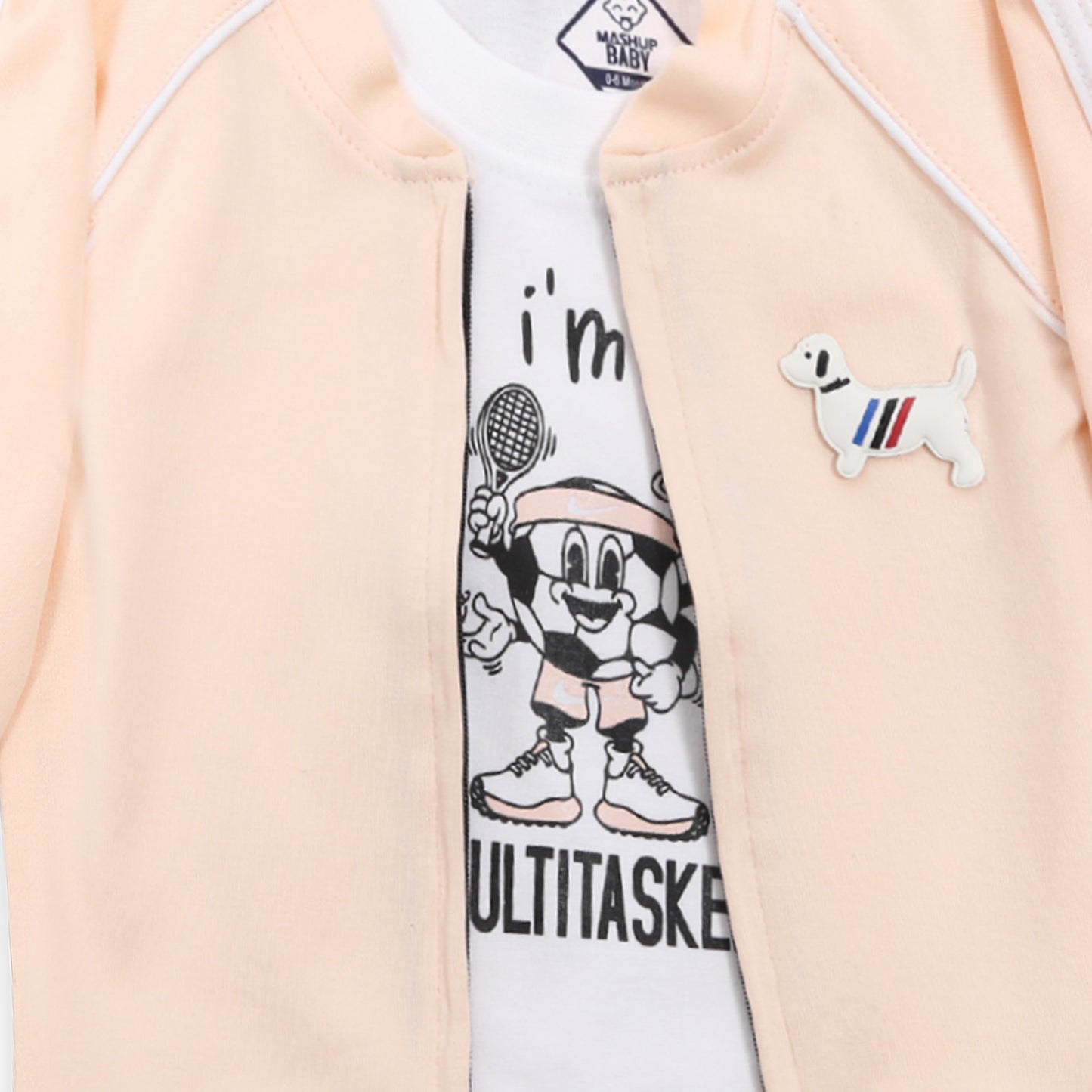 Trendy Jacket, Printed Tee & Joggers: Everyday Style Upgrade