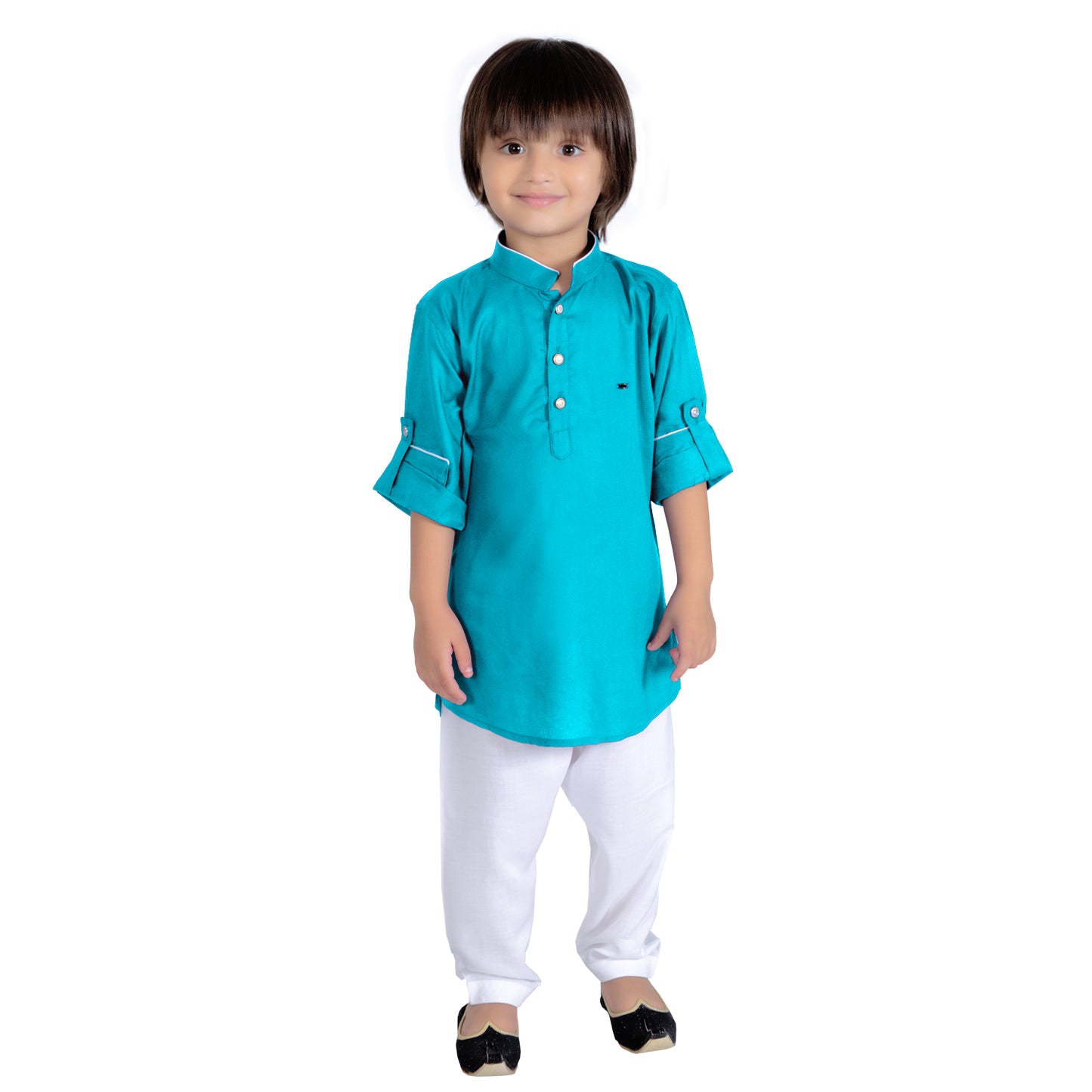 Bad Boys Royal Green Kurta Payjama Set - mashup boys