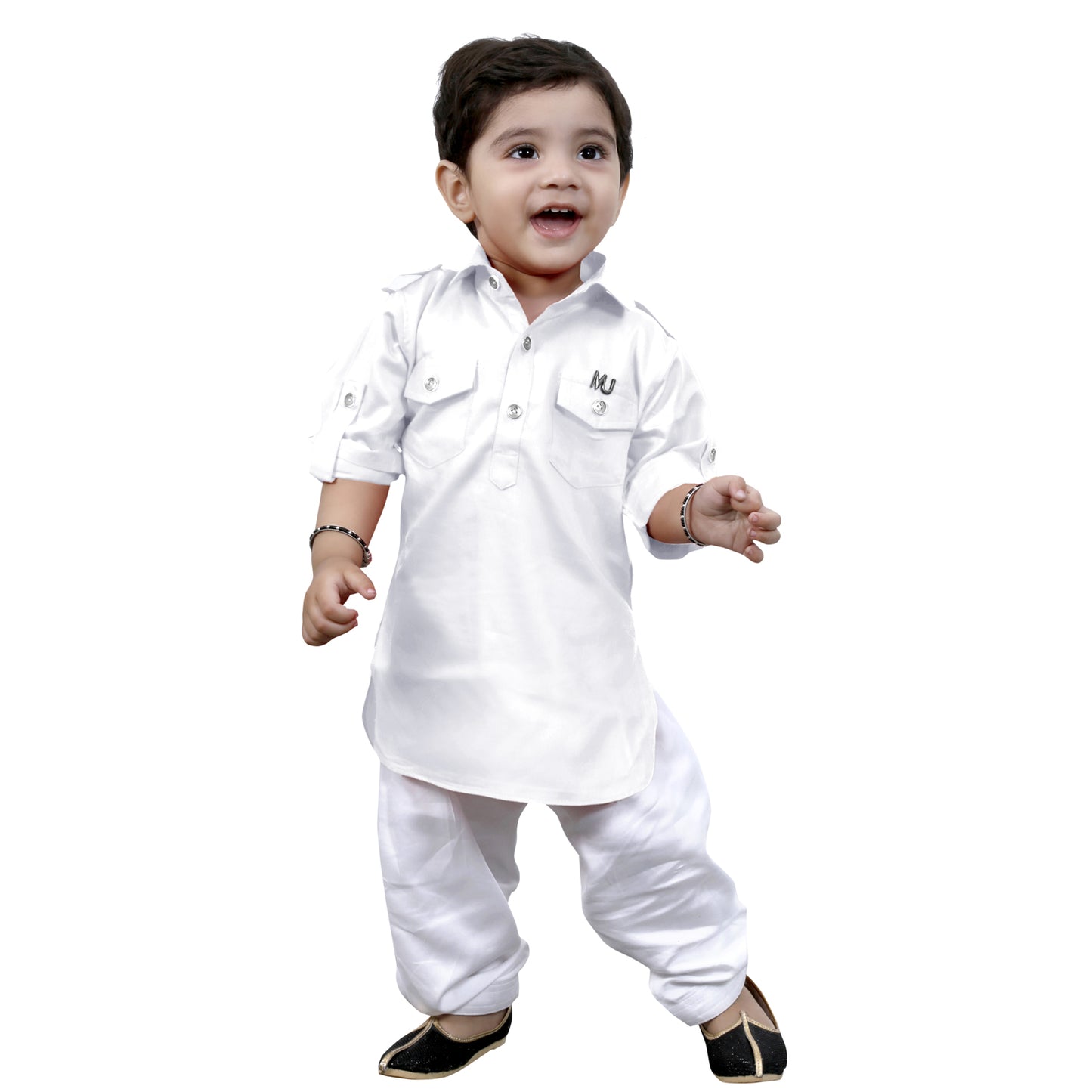 Plaid and Stylish Kurta salwar set.