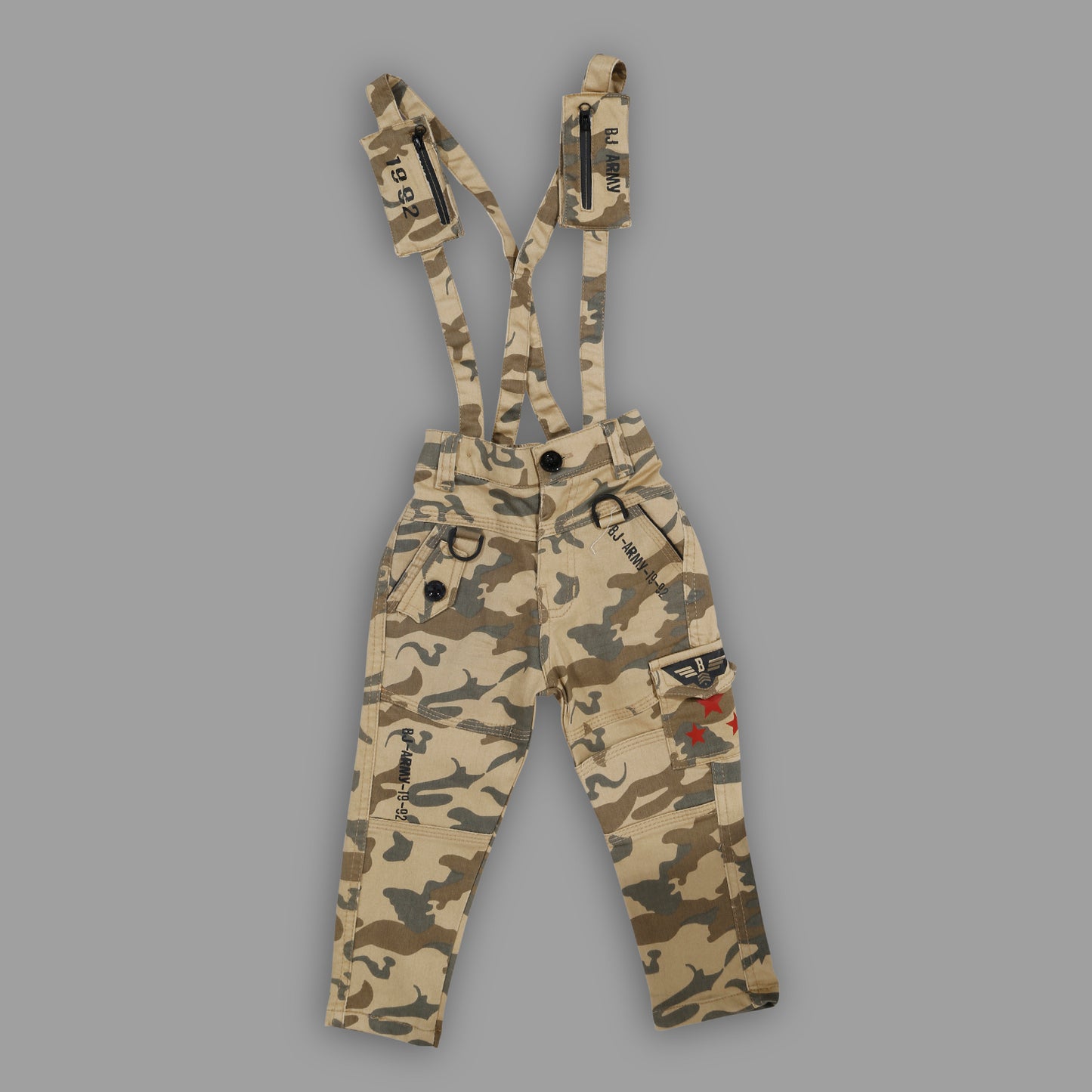 Bad Boys Stylish and Casual Outfit with T-shirt and Dungaree - mashup boys