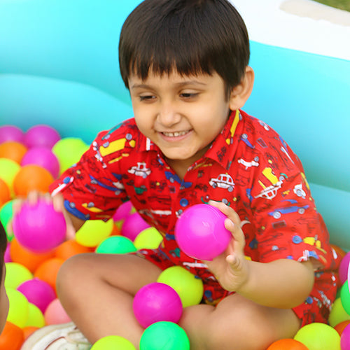 Roadtrip Adventure- Car Print Shirt and Shorts Cordinate set