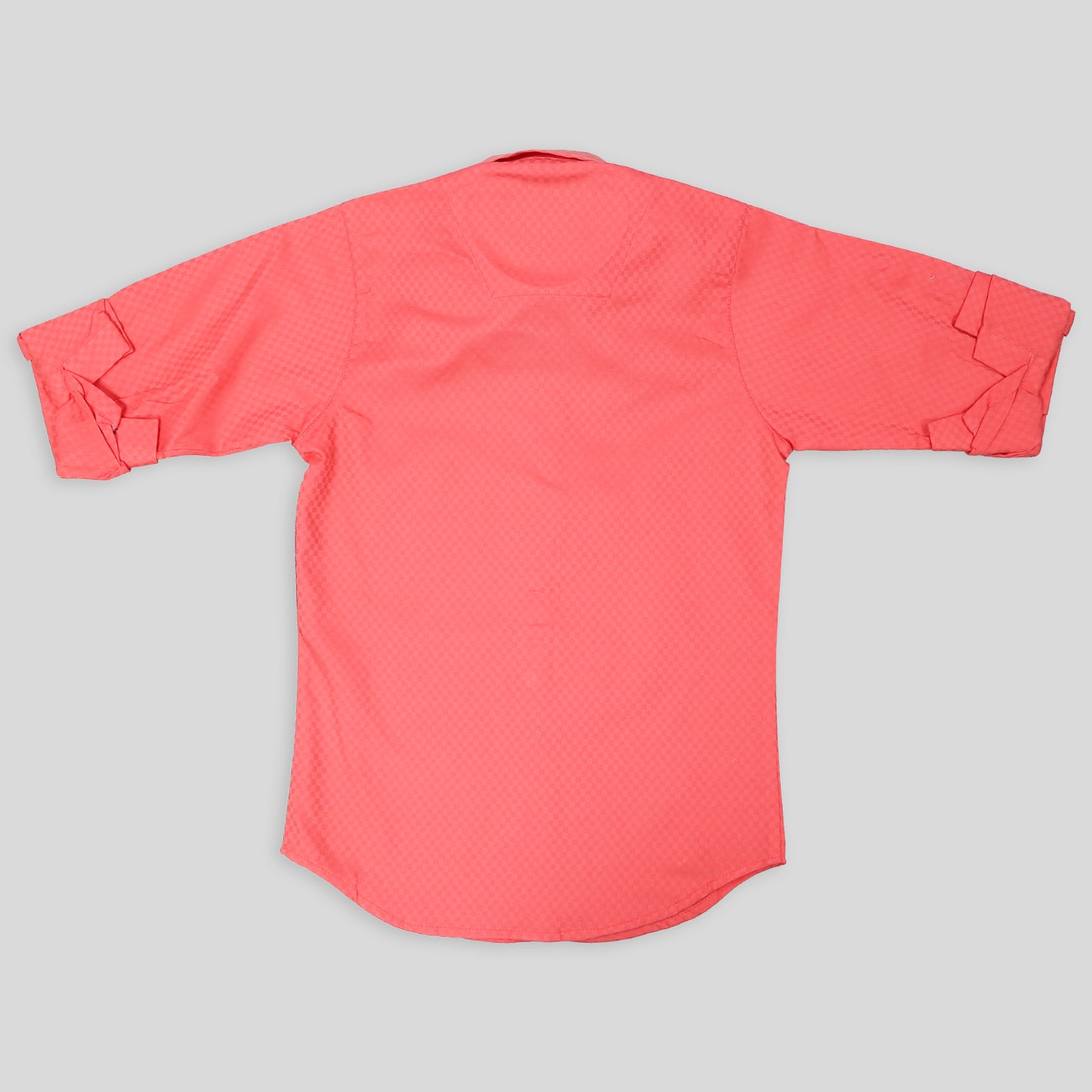 Stylish Classic Cotton chequered dobby shirt for Young boys