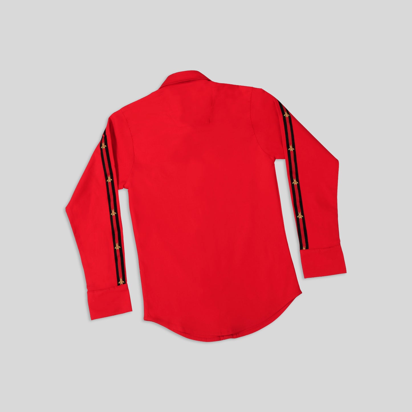 MashUp Elegant tapered funky cotton stretch lycra shirt