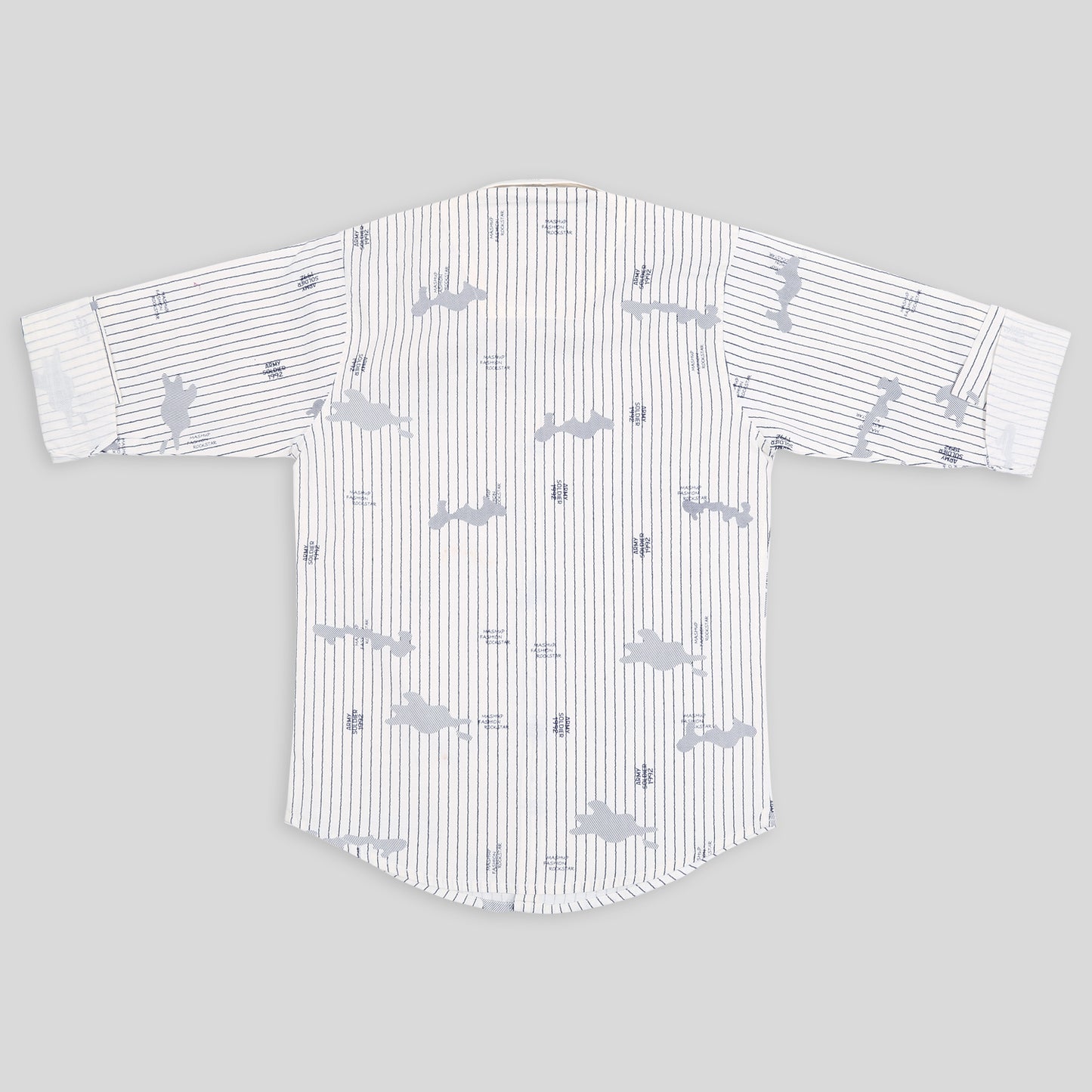 MashUp Stylish Classic printed shirt for Young boys