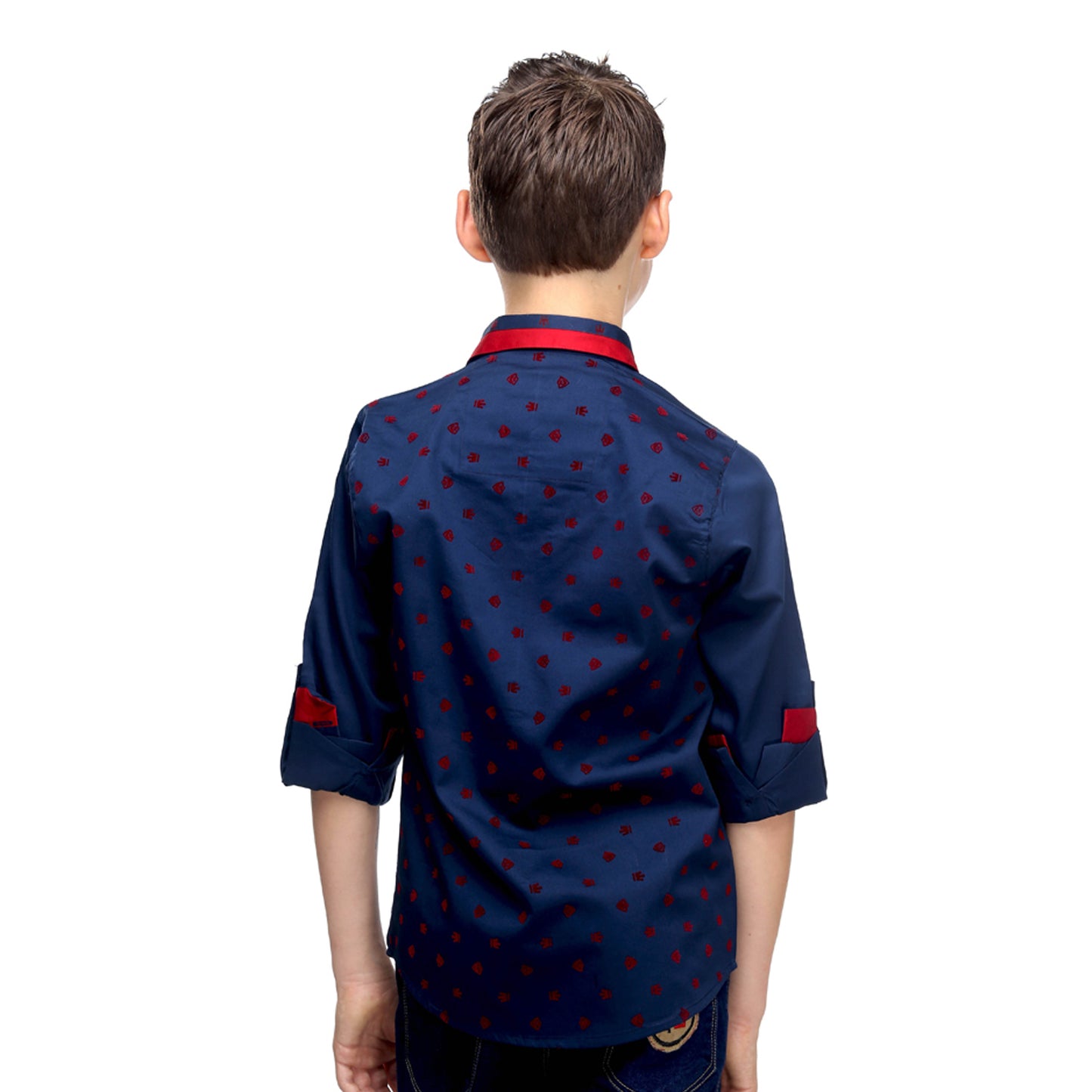 MashUp Blue Shirt For Boys - mashup boys