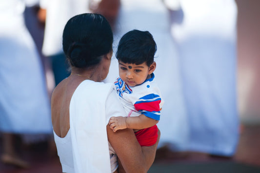 boy wearing ethnic attire