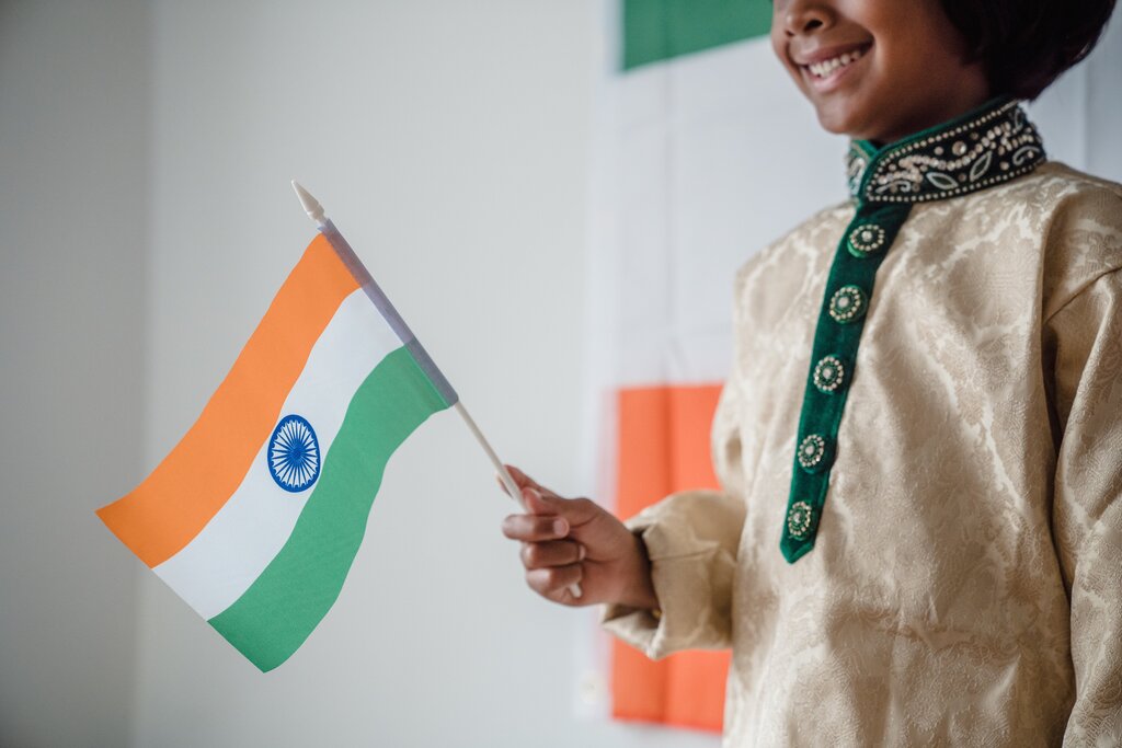 boy wearing Indian ethnic clothes