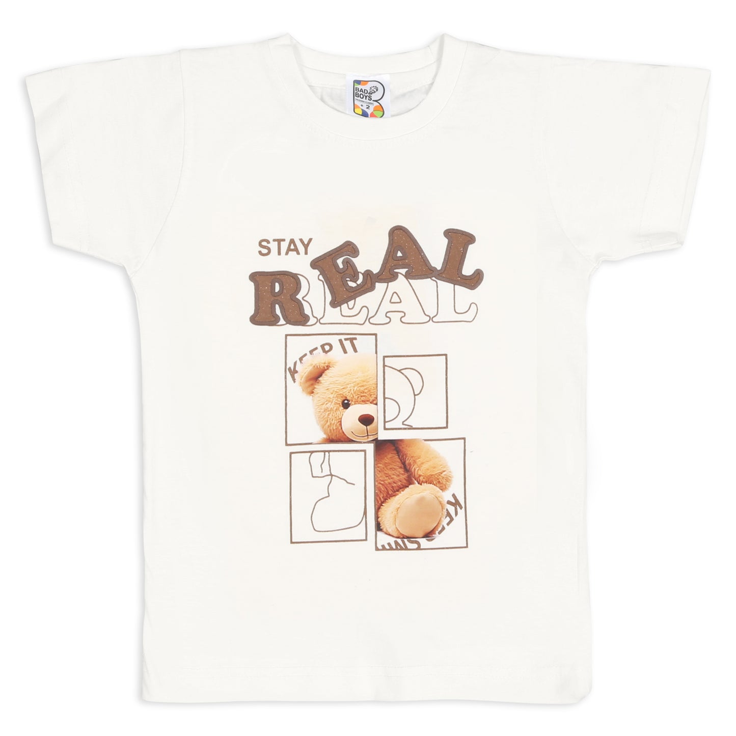 Stripe Printed Jacket, Playful Tee & Pants: Boys’ Everyday Style