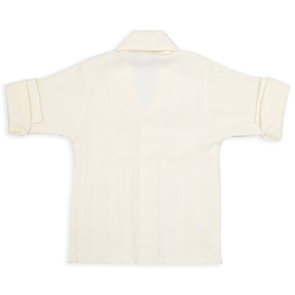 Stripe Printed Jacket, Playful Tee & Pants: Boys’ Everyday Style