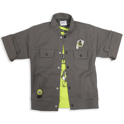 Trendy Jacket, Fun Printed Tee & Pants: Boys’ Casual Style