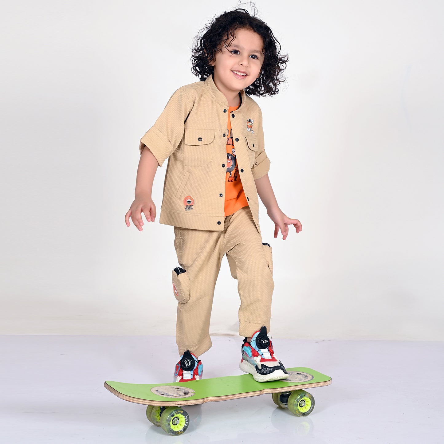 Trendy Jacket, Fun Printed Tee & Pants: Boys’ Casual Style