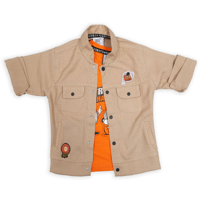 Trendy Jacket, Fun Printed Tee & Pants: Boys’ Casual Style