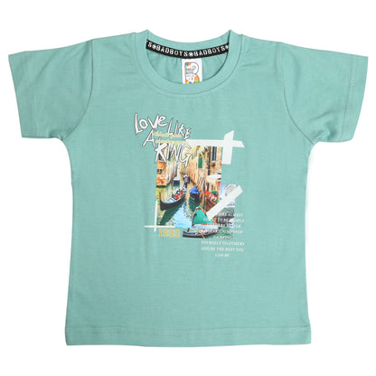 Trendy Printed Jacket, Playful Tee & Pants: Boys’ Casual Must-Have