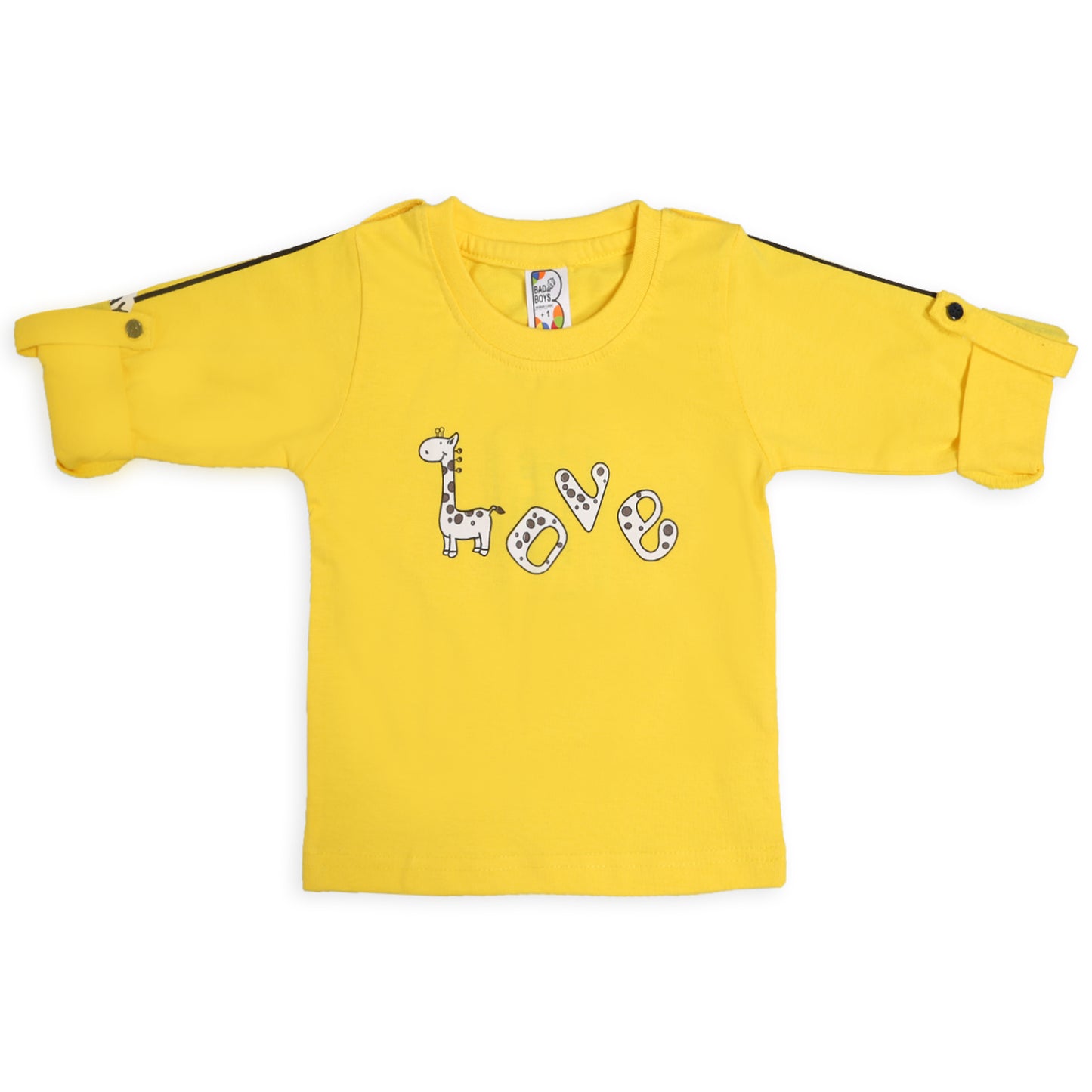 Adorable Printed Tee & Dungaree: Perfect Playful Casual Outfit