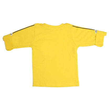 Adorable Printed Tee & Dungaree: Perfect Playful Casual Outfit