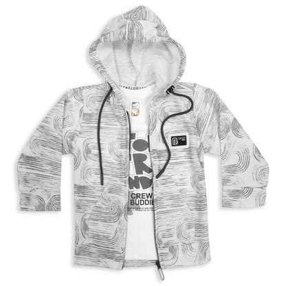 Printed Jacket, Fun Tee, Pants & Bag: Boys’ Casual Charm