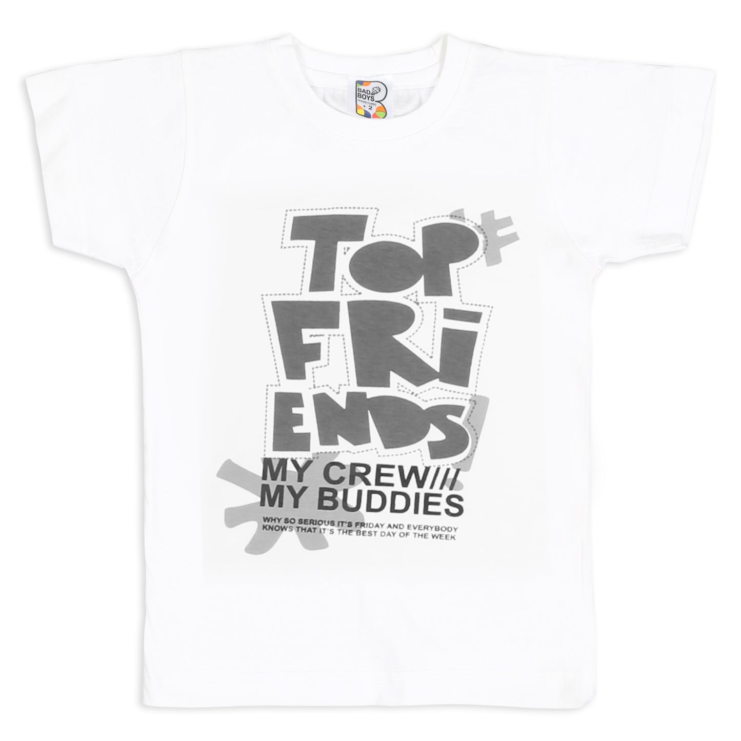 Printed Jacket, Fun Tee, Pants & Bag: Boys’ Casual Charm