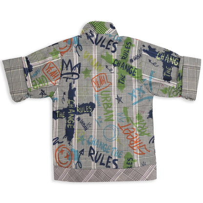 Printed Jacket, Playful Tee & Joggers: Boys’ Casual Style Upgrade