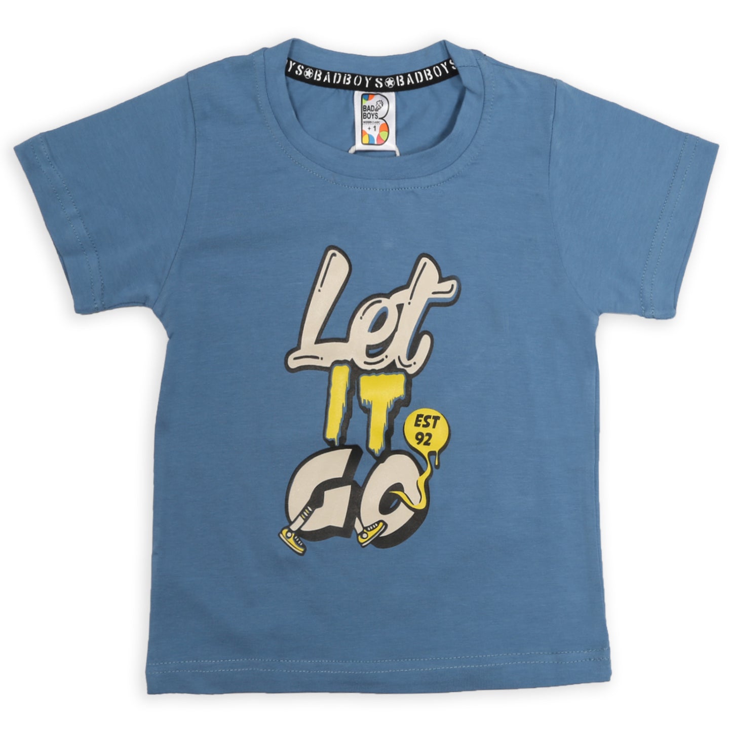 "Printed Jacket, Playful Tee & Joggers: Boys’ Casual Style Upgrade"