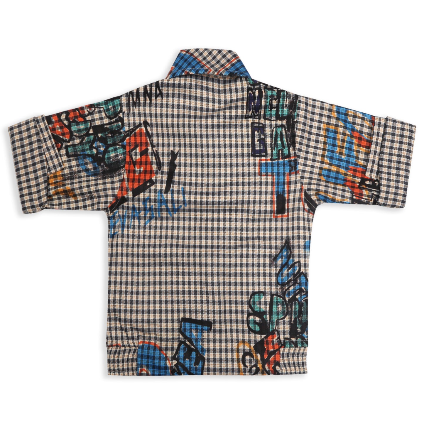 "Printed Jacket, Playful Tee & Joggers: Boys’ Casual Style Upgrade"