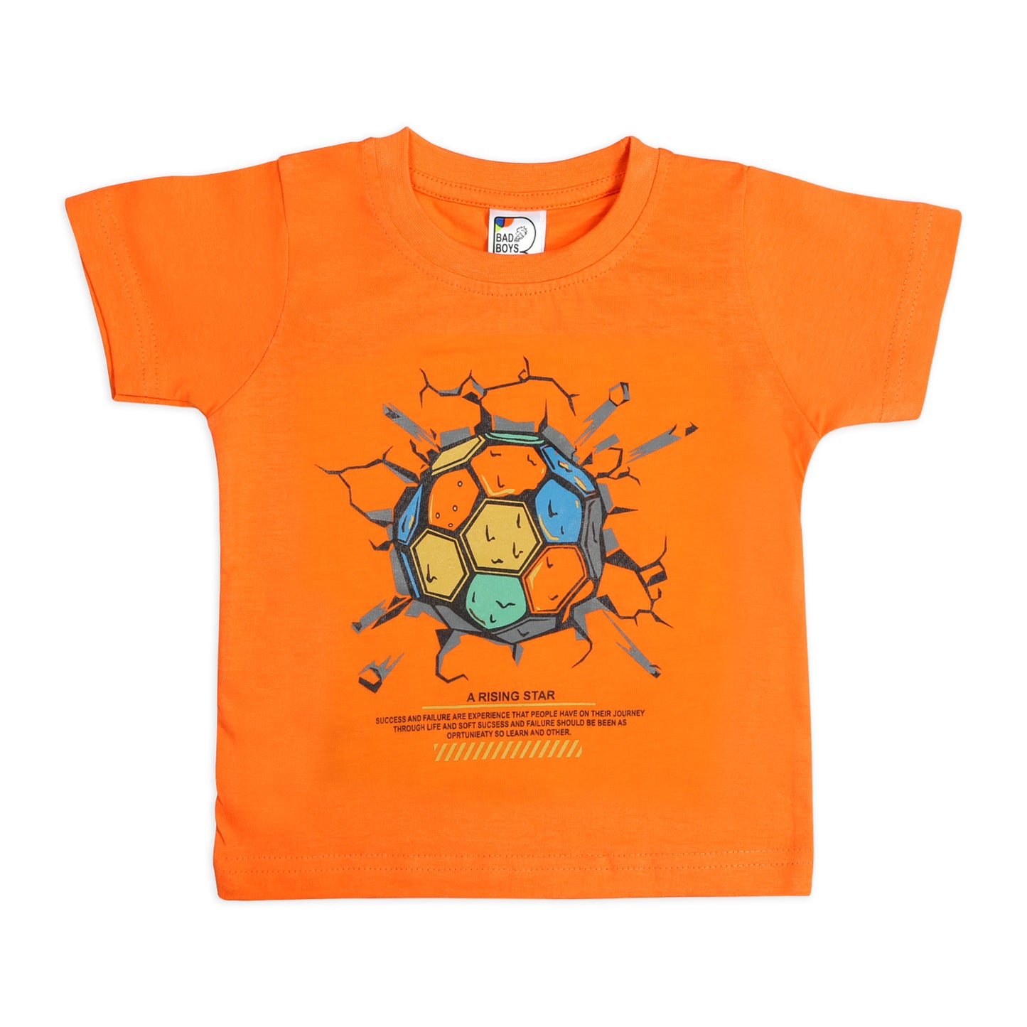 "Printed Jacket, Playful Tee & Joggers: Boys’ Casual Style Upgrade"