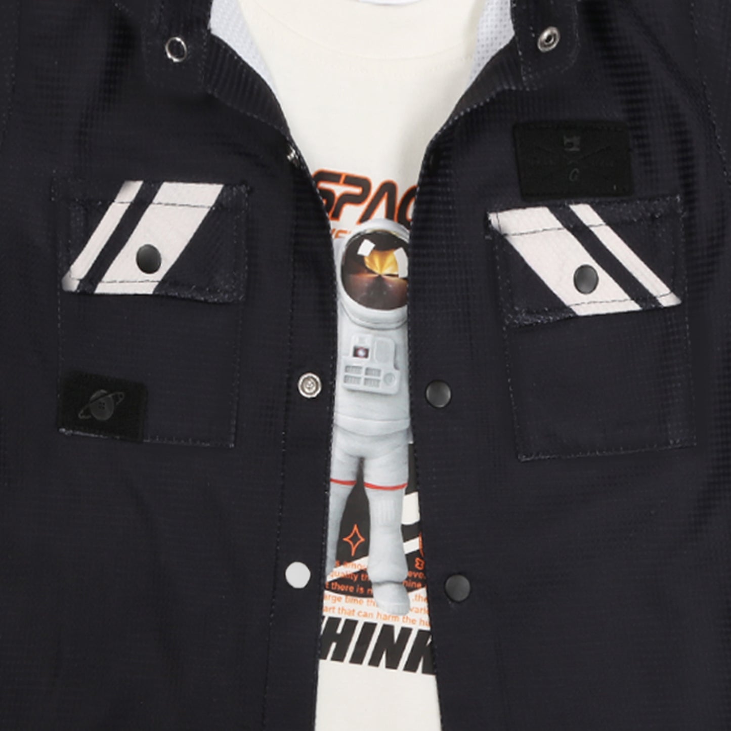 Printed Shirt, Fun Tee & Pants: Perfect Casual Combo for