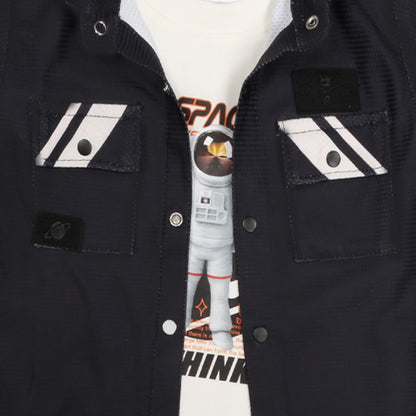 Printed Shirt, Fun Tee & Pants: Perfect Casual Combo for