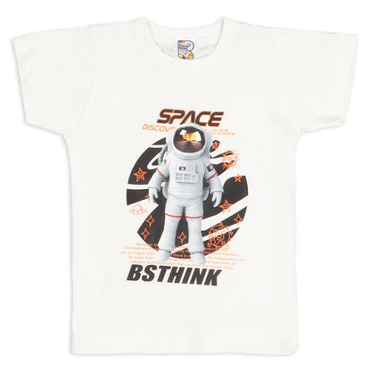 Printed Shirt, Fun Tee & Pants: Perfect Casual Combo for