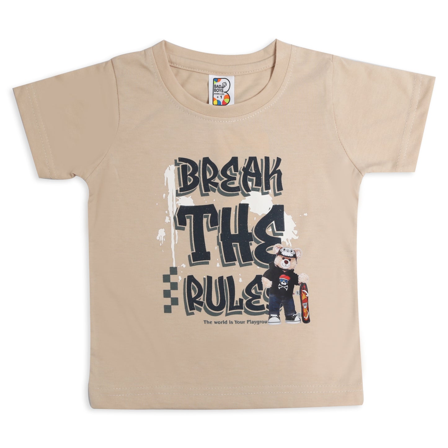 Printed Jacket, Fun Tee & Joggers: Boys’ Casual Style Essential