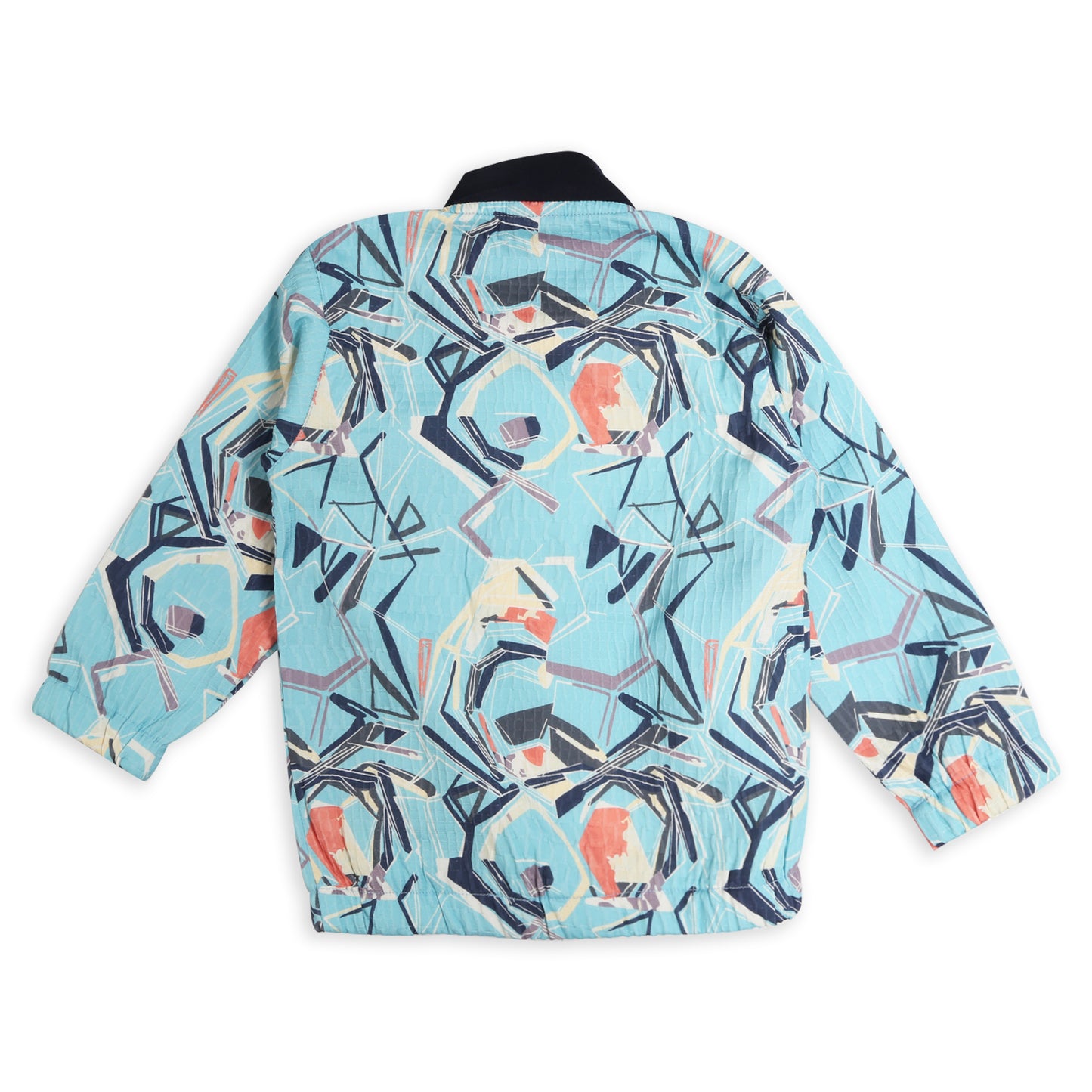 Trendy Printed Jacket, Fun Tee & Joggers: Boys’ Casual Essential