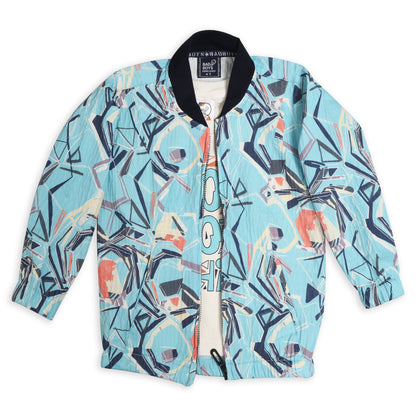 Trendy Printed Jacket, Fun Tee & Joggers: Boys’ Casual Essential