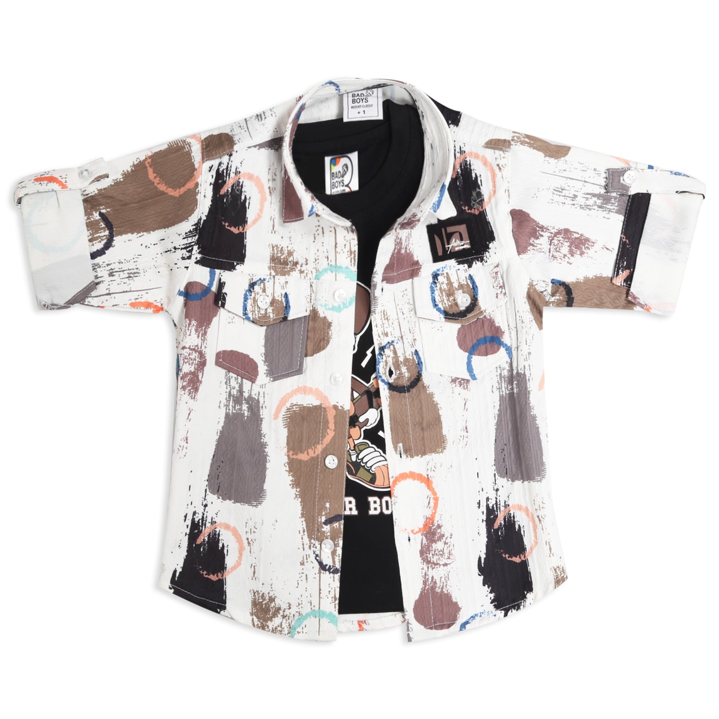 Trendy Printed Shirt, Fun Tee & Pants: Boys’ Casual Must-Have