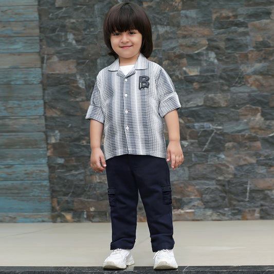 Stylish Shirt, Playful Tee & Joggers: Boys’ Everyday Casual Favorite