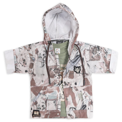 Cool Printed Hoodie Jacket, Fun Tee & Joggers: Boys’ Casual Star