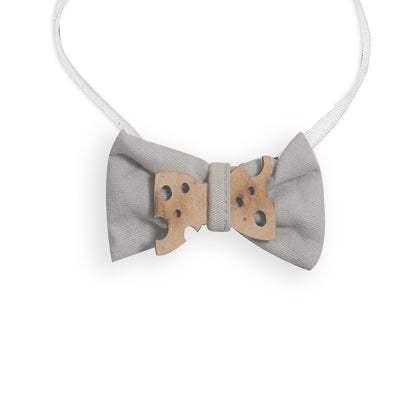 Little Party Prince Set with Printed Shirt Waistcoat Bow