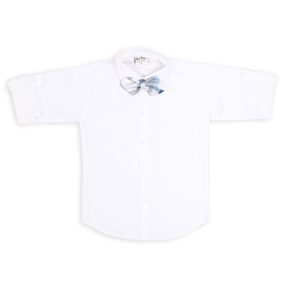 Tiny Trendsetter Party Set with Printed Waistcoat Charm Bow