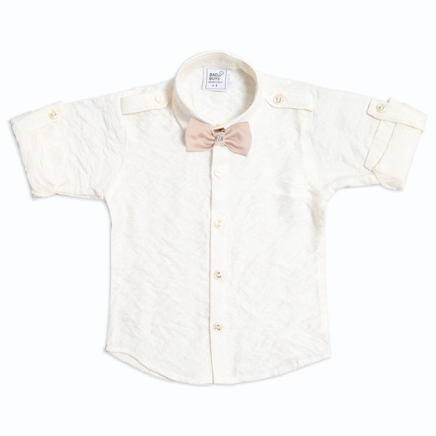 Little Gentleman Party Look with Smart Suspenders Bow Style