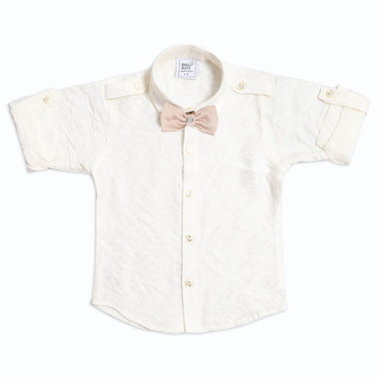 Little Gentleman Party Look with Smart Suspenders Bow Style