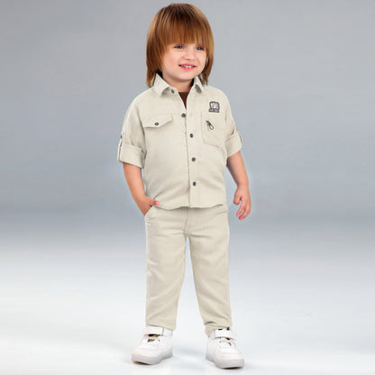 Smart Shirt, Fun Inner Tee & Pants: Everyday Casual Cool