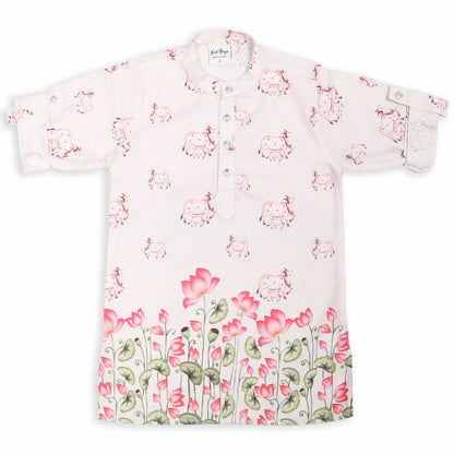 Printed Kurta Pajama Set: Tiny Traditions Made Extra Cute Today!