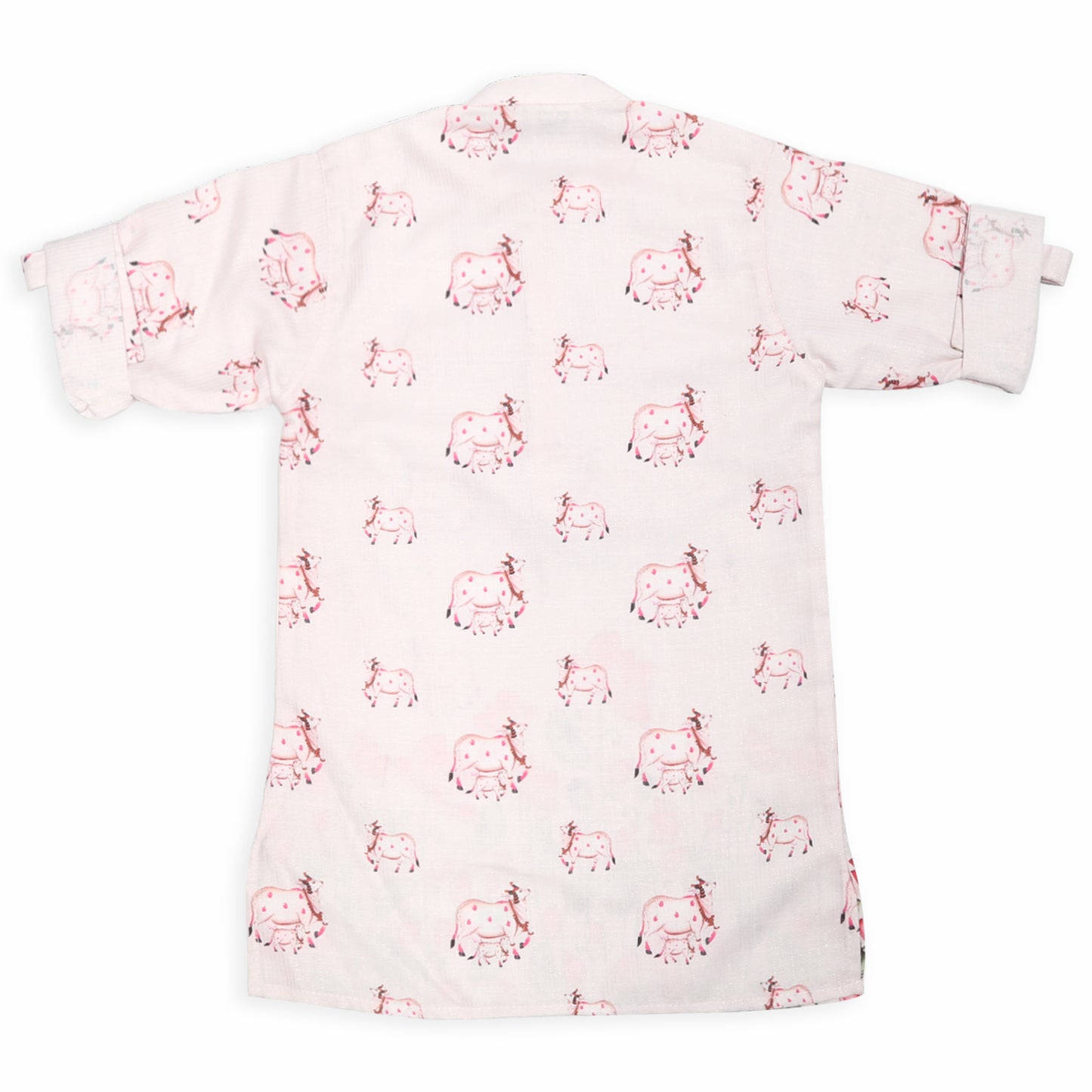 Little Royalty Printed Kurta Pajama Set For Festive Tiny Celebrations