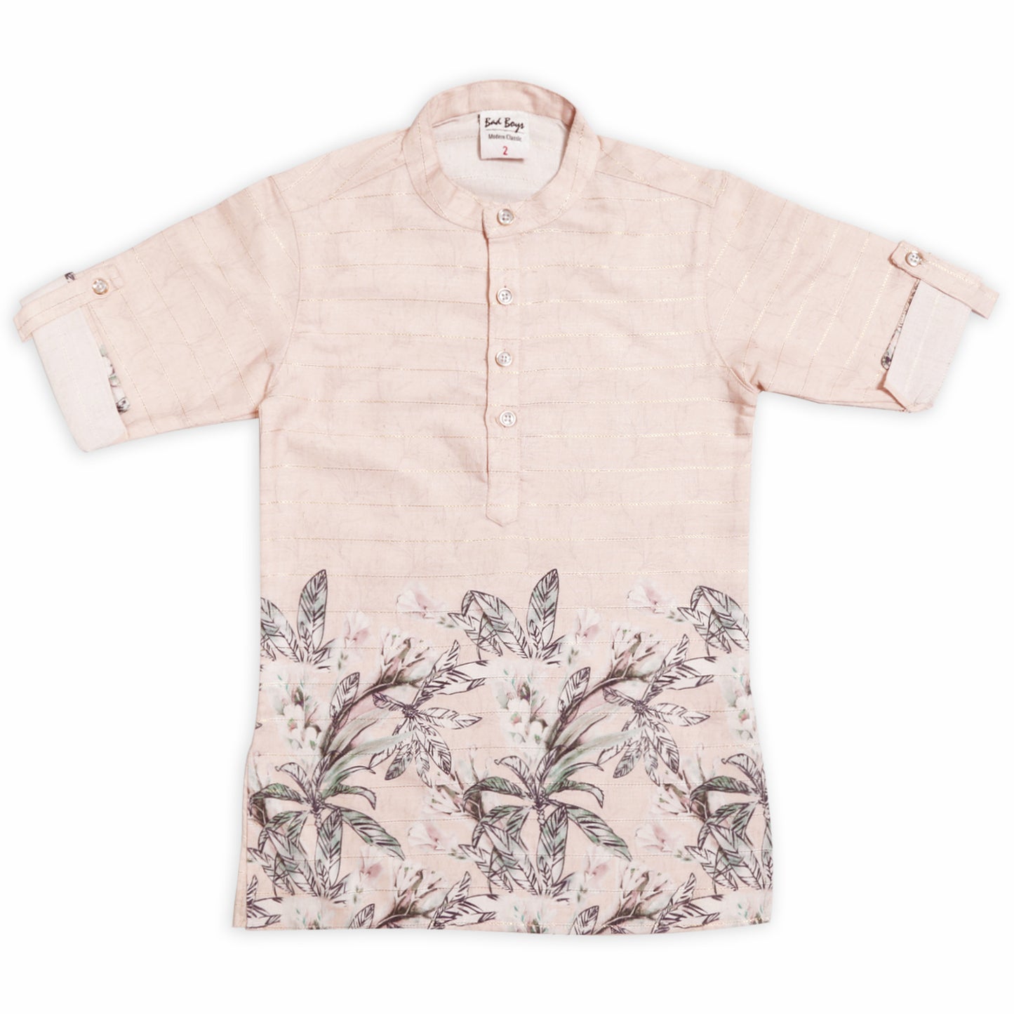 Tiny Traditions Shine Bright in This Playful Printed Kurta Set