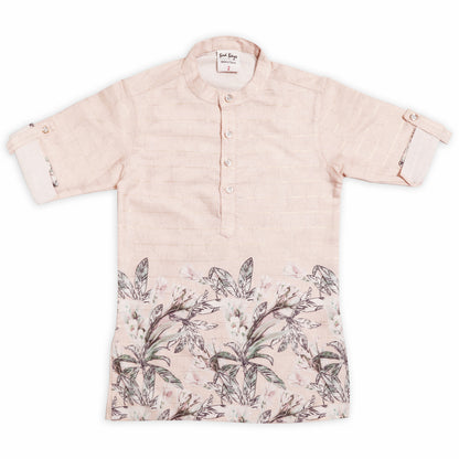 Tiny Traditions Shine Bright in This Playful Printed Kurta Set